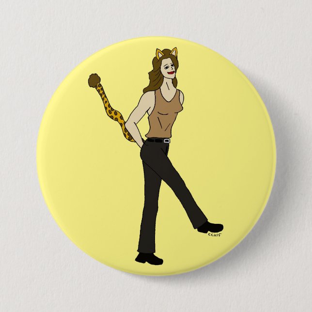 catgirl button (Front)