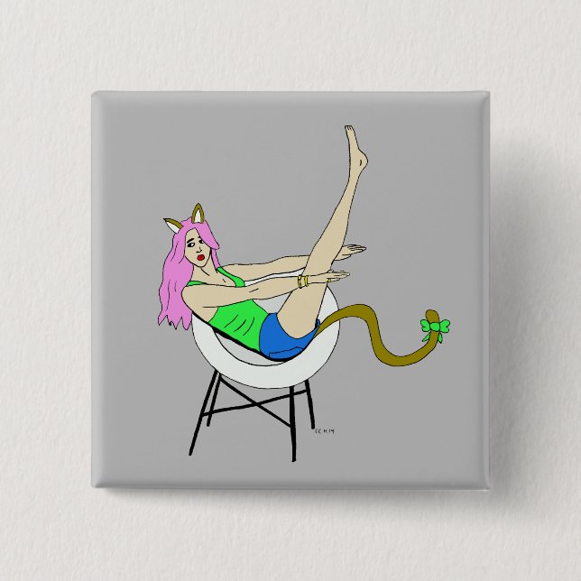 catgirl button (Front)