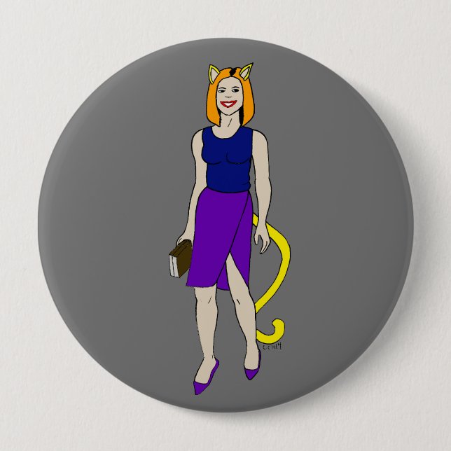 catgirl button (Front)