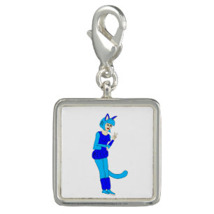 catgirl button charm
