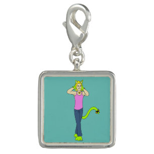 catgirl button charm