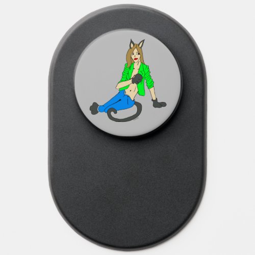 catgirl button PopSocket