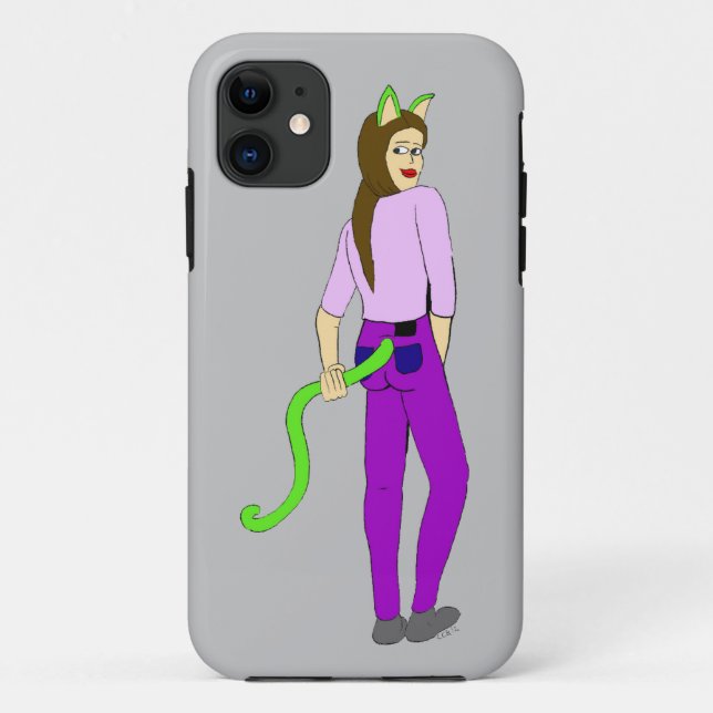 catgirl  Case-Mate iPhone case (Back)