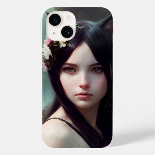 Catgirl in a mysterious gorge Case_Mate iPhone 14 case