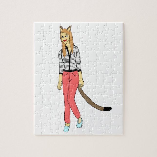 catgirl jigsaw puzzle (Vertical)