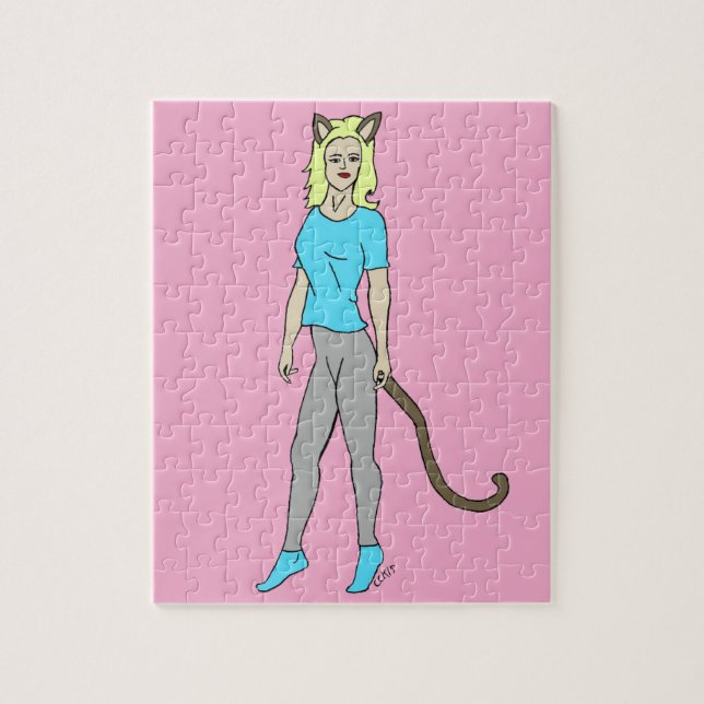 catgirl jigsaw puzzle (Vertical)