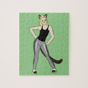 catgirl   jigsaw puzzle