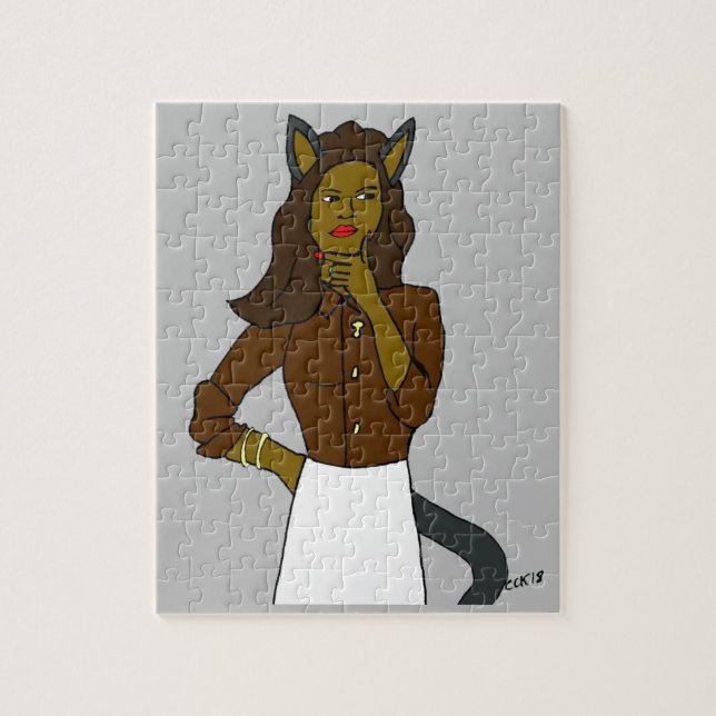 catgirl  jigsaw puzzle (Vertical)