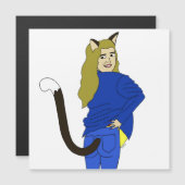 catgirl magnet (Front/Back)