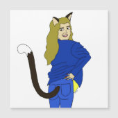 catgirl    magnet (Front)