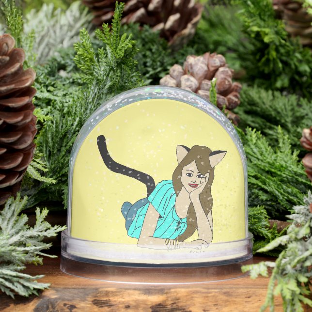 catgirl    snow globe (Winter)
