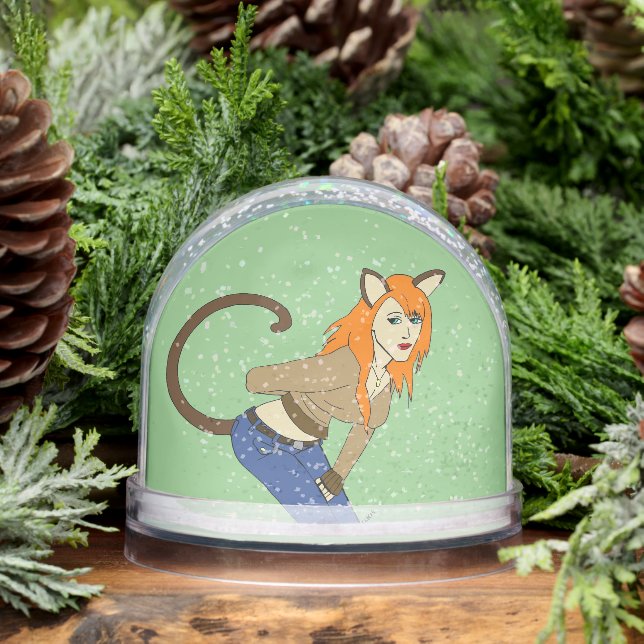 catgirl  snow globe (Winter)