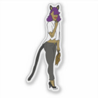 Catgirl Menhera-Chan | Sticker