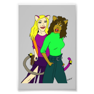 catgirls photo print