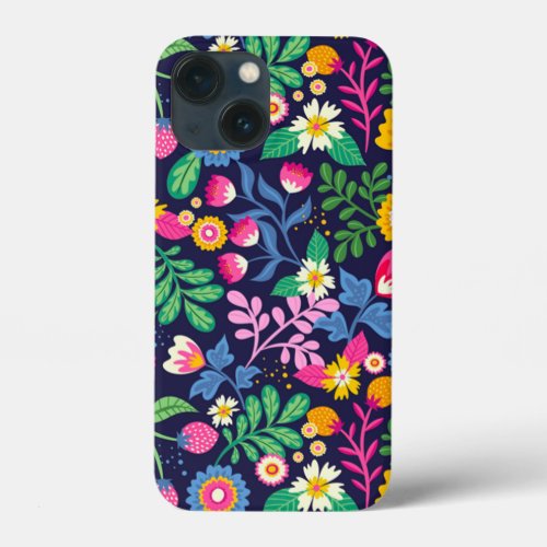 cath Kidston Flowers drawing original art design g iPhone 13 Mini Case