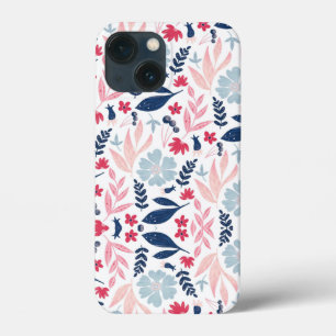 Cath Kidston London Design blue flowers iPhone 13 Mini Case