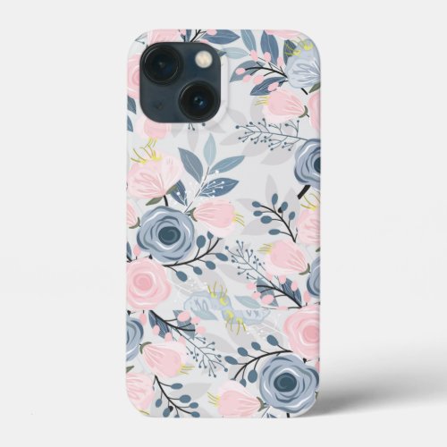 Cath Kidston London Design blue flowers   iPhone 13 Mini Case