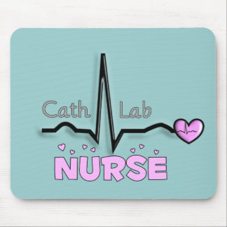 Cath Lab Nurse Gifts Mouse Pad