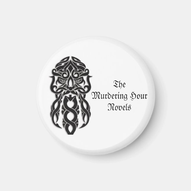 Cathainite Magnet - The Murdering Hour Novels (Front)