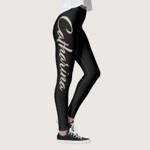 Catharina white gold Handwriting Leggings