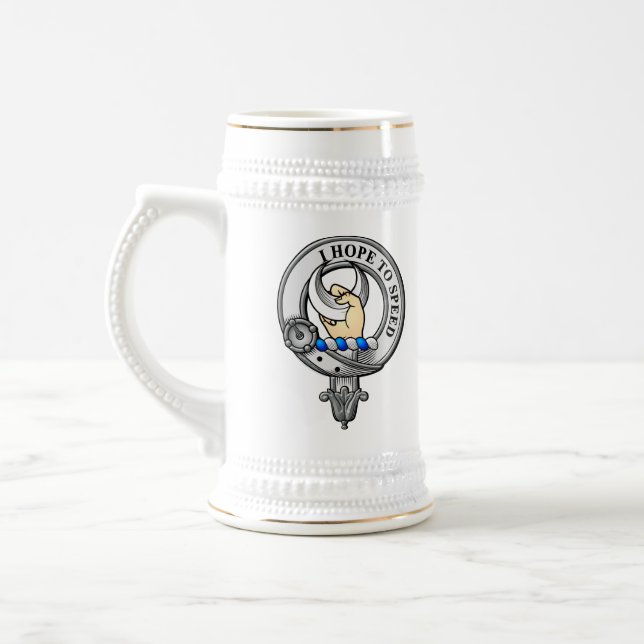 Cathcart Crest Badge Beer Stein (Left)