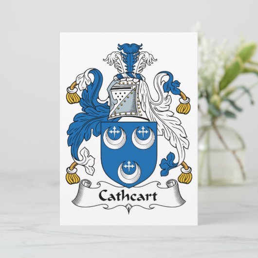 Cathcart Family Crest (Standing Front)