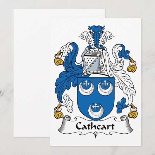 Cathcart Family Crest (Front/Back)