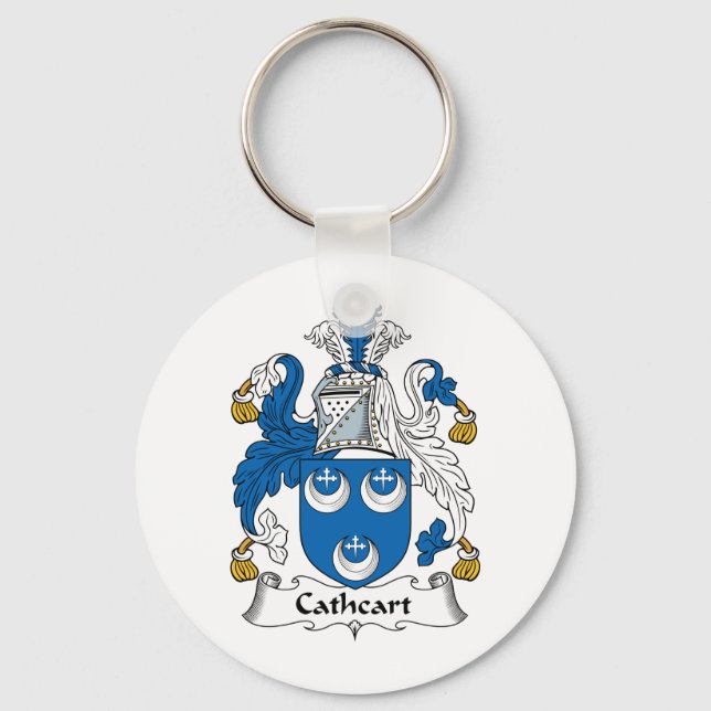 Cathcart Family Crest Keychain (Front)