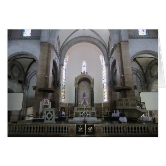 cathedral altar cards (Front Horizontal)