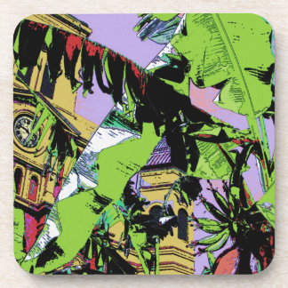 Cathedral and Banana Trees Coaster