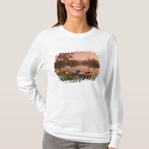 Cathedral and River Tormes Salamanca Castile T_Shirt