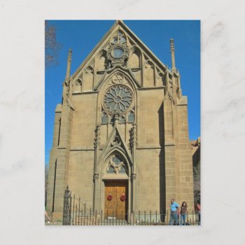 Cathedral Basilica Of St. Francis Santa Fe Nm 1 Postcard by teknogeek at Zazzle