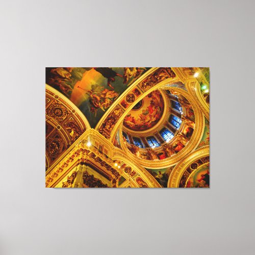 Cathedral Ceiling Canvas Print