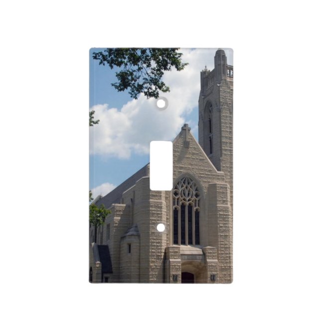 Cathedral Church Light Switch Cover (Front)