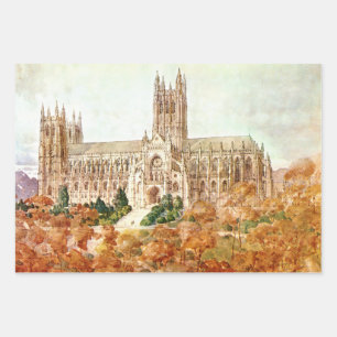 Cathedral Church of Saint Peter and Saint Paul Wrapping Paper Sheets
