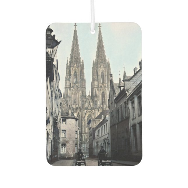 Cathedral Church of St Peter Cologne Germany 1910 Air Freshener (Front)