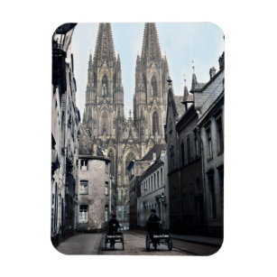 Cathedral Church of St Peter Cologne Germany 1910 Magnet