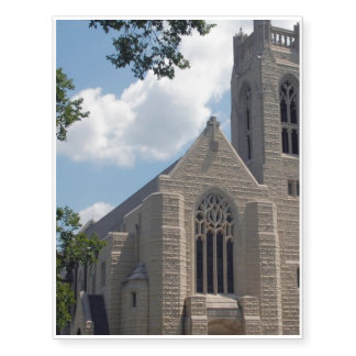 Cathedral Church Temporary Tattoos