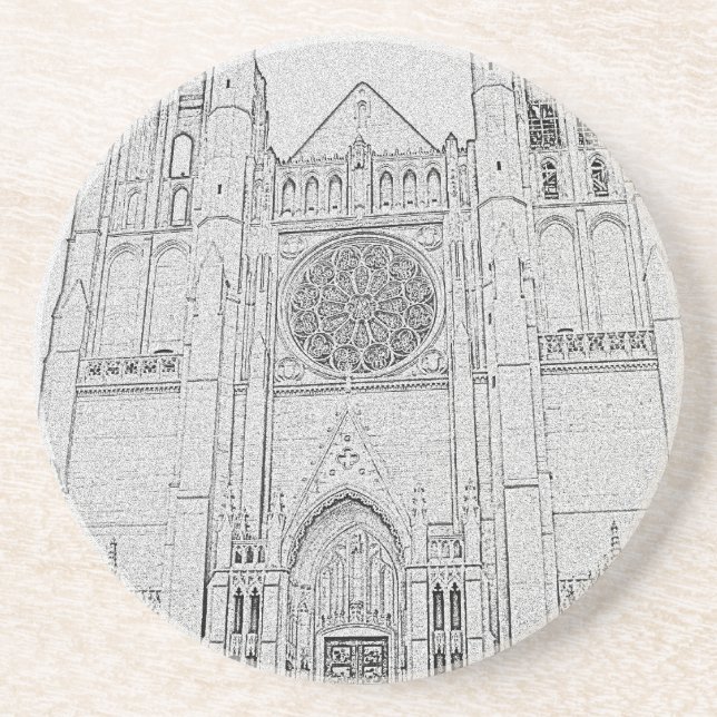 Cathedral Drink Coaster (Front)