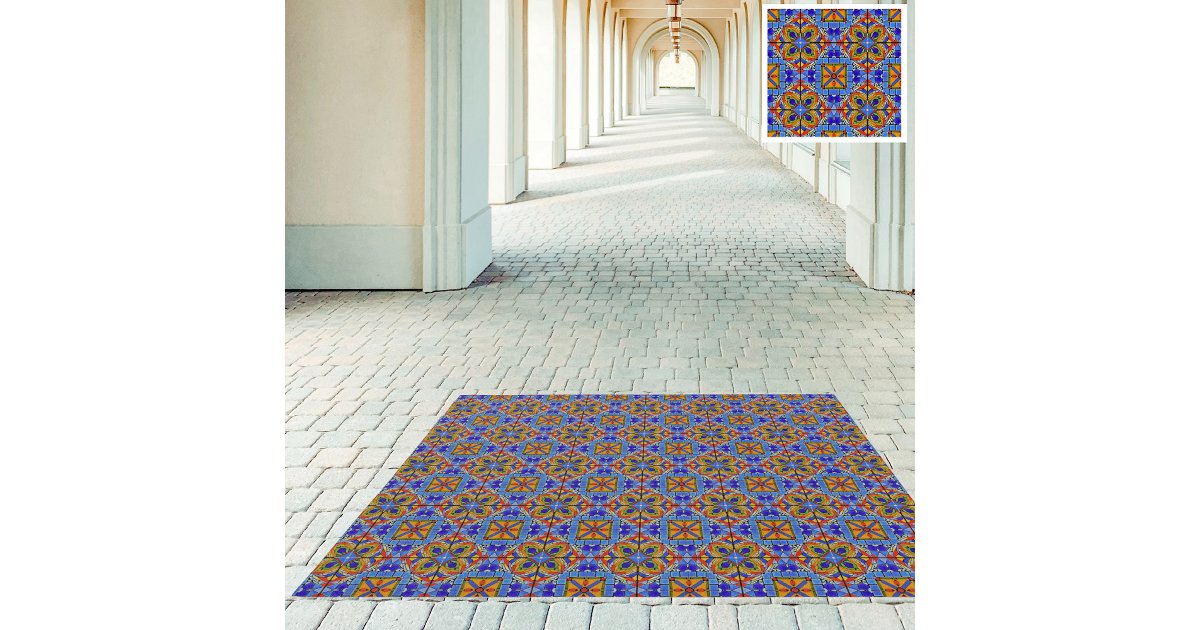 Manuscript Rug Cathedral Floor Tiling - Illuminated Manuscript Rug | Zazzle