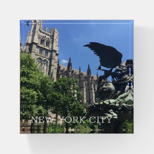 Cathedral Garden New York City NYC Photography Paperweight