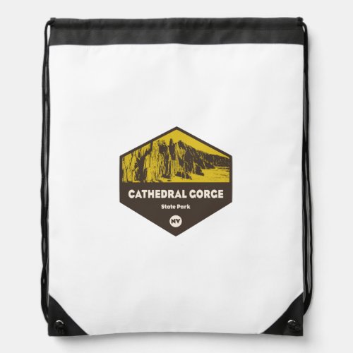 Cathedral Gorge State Park Drawstring Bag