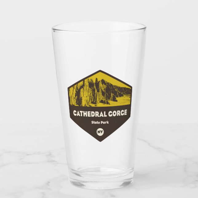 Cathedral Gorge State Park Glass (Front)