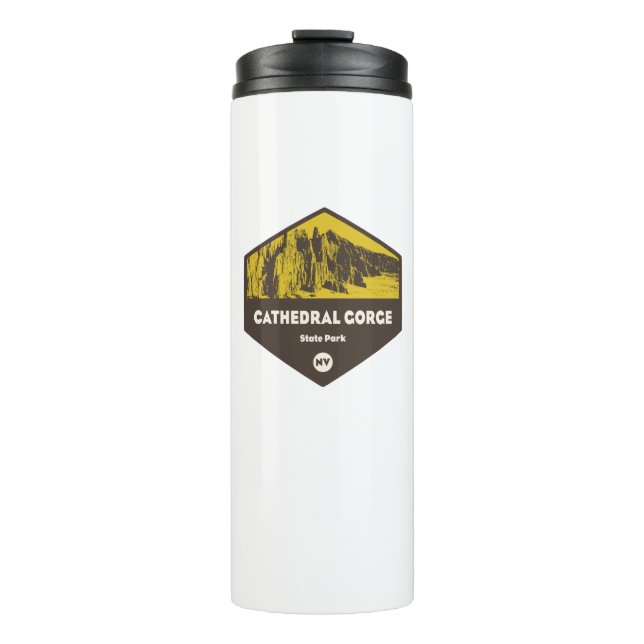 Cathedral Gorge State Park Thermal Tumbler (Front)