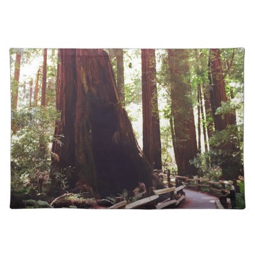 Cathedral Grove Cloth Placemat