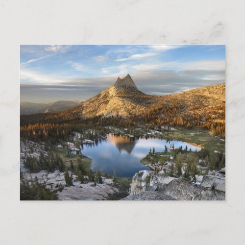 Cathedral Lake and Peak _ Yosemite John Muir Trail Postcard