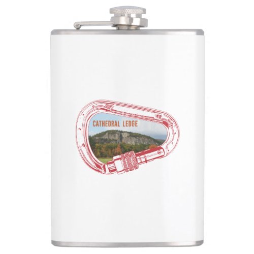 Cathedral Ledge Climbing Carabiner Flask