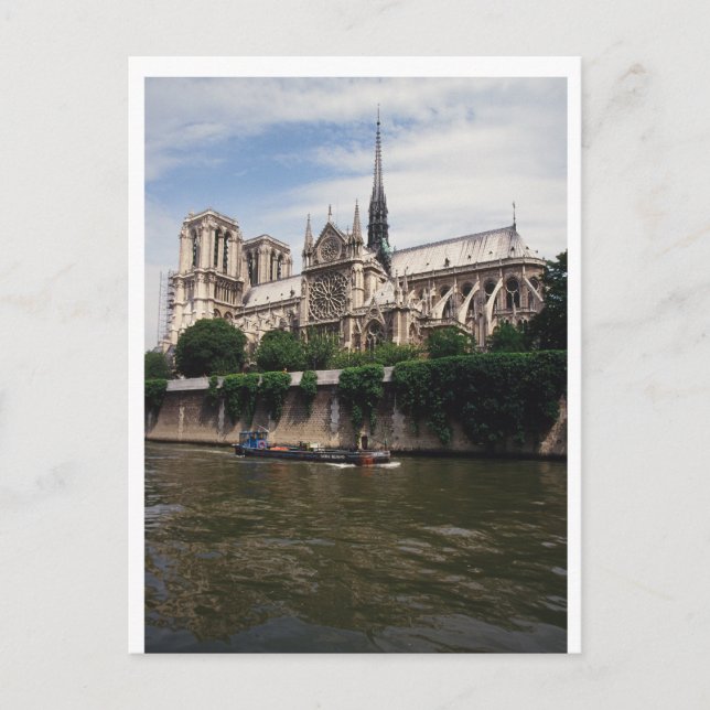 Cathedral Notre-Dame, Paris Postcard (Front)