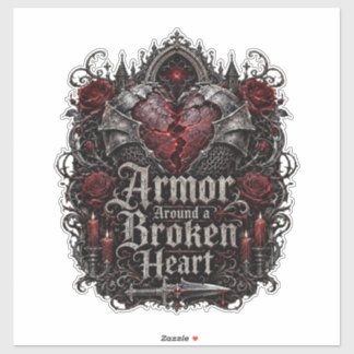 CATHEDRAL OF BROKEN HEARTS ARMOR DECAL