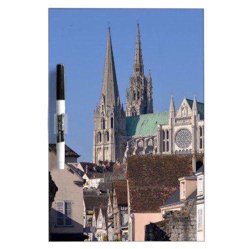 Cathedral of Chartres in France Dry_Erase Board